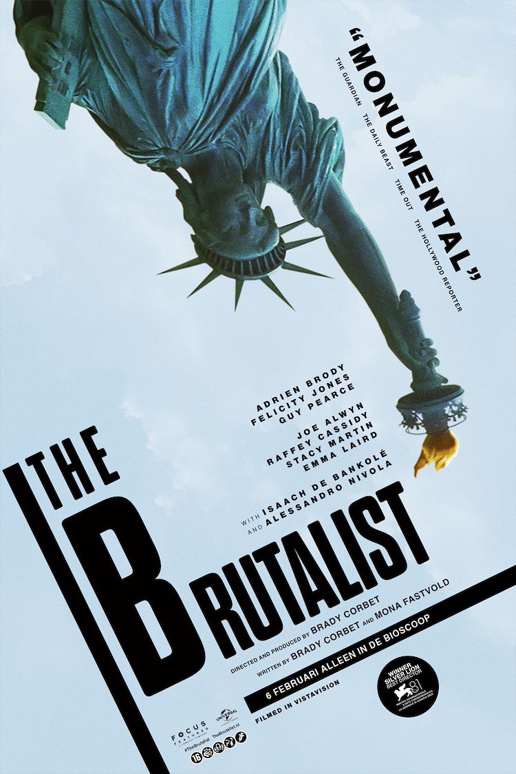 Poster van The Brutalist