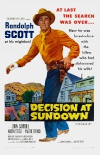 Decision at Sundown (1957)
