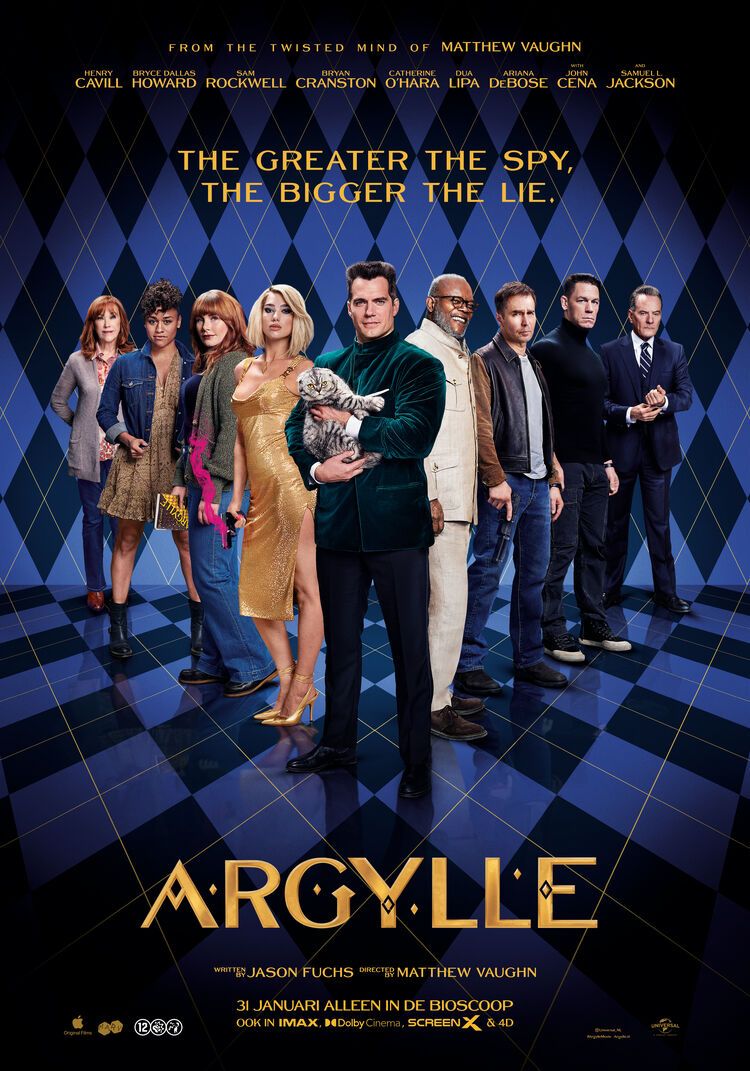 Trailer spionagethriller 'Argylle' van 'Kingsman'-regisseur Matthew Vaughn