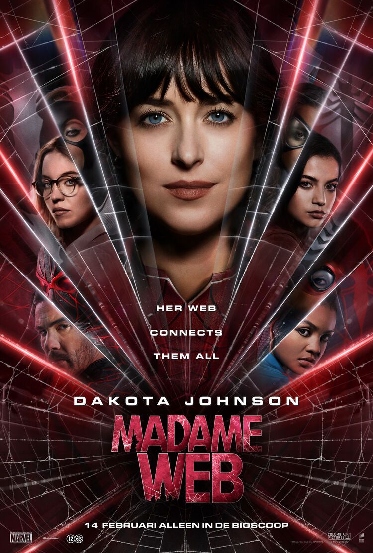 Krachten Madame Web in de nieuwste Marvel-film in Sony's Spider-Man Universe