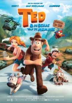 Filmposter van de film Ted & De Schat van de Mummie