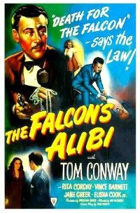 Filmposter van de film The Falcon's Alibi