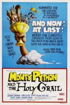 Filmposter van de film Monty Python and the Holy Grail