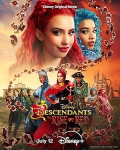 Nieuwe trailer van de Disney+ zomerblockbuster 'Descendants: The Rise of Red'