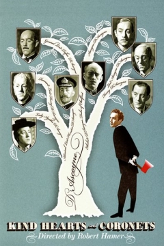 Filmposter van de film Kind Hearts and Coronets (1949)