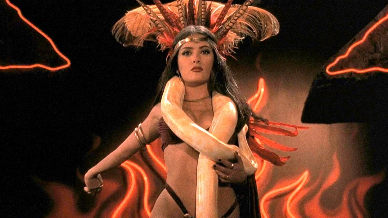 Deze pikante scène is het meest gepauzeerde moment in e cultfilm met Salma Hayek