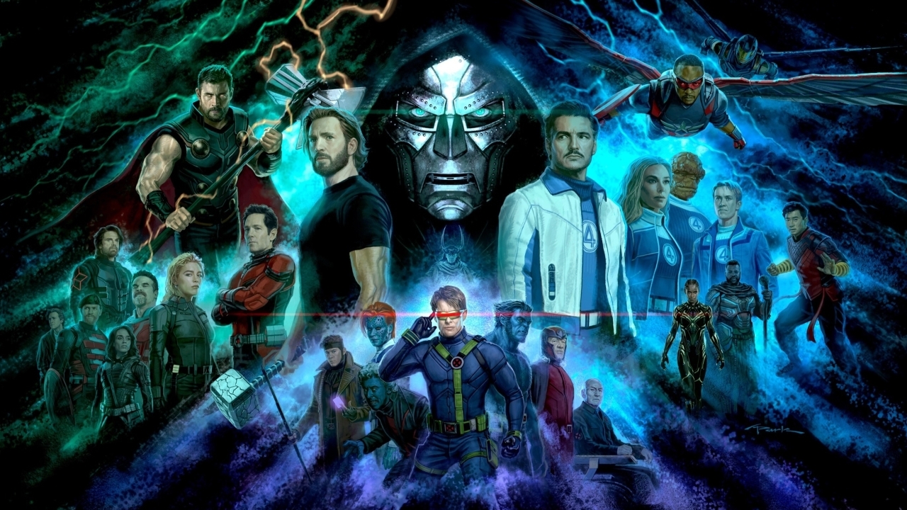 Enorme poster voor 'Avengers: Doomsday' onthult tientallen helden en één megaschurk