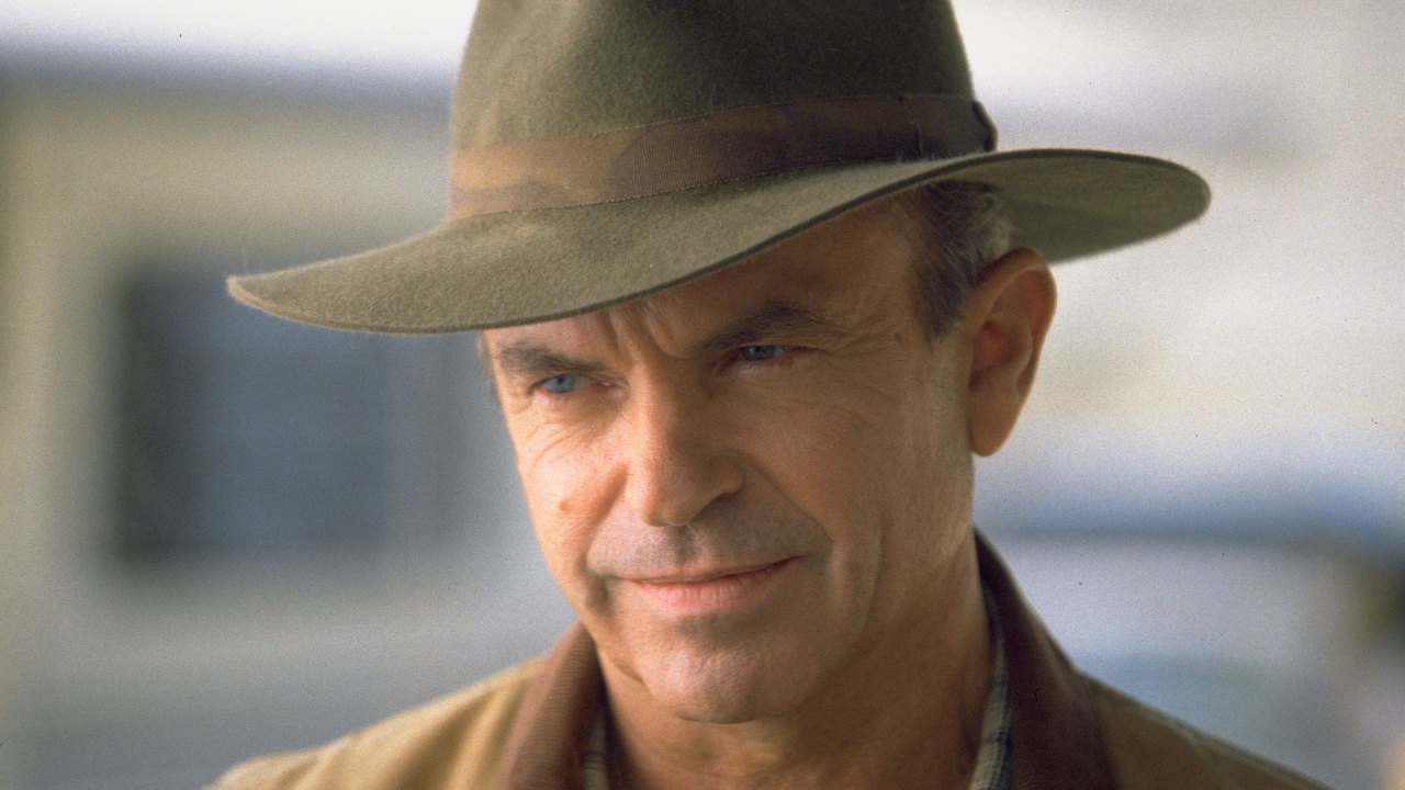 "Minder bleekjes voelen": Waarom Sam Neill zijn personage uit 'Jurassic Park' ook in het echt eer aandoet