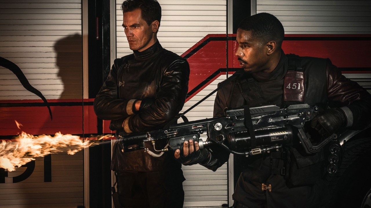 Eerste trailer 'Fahrenheit 451' met Michael B. Jordan