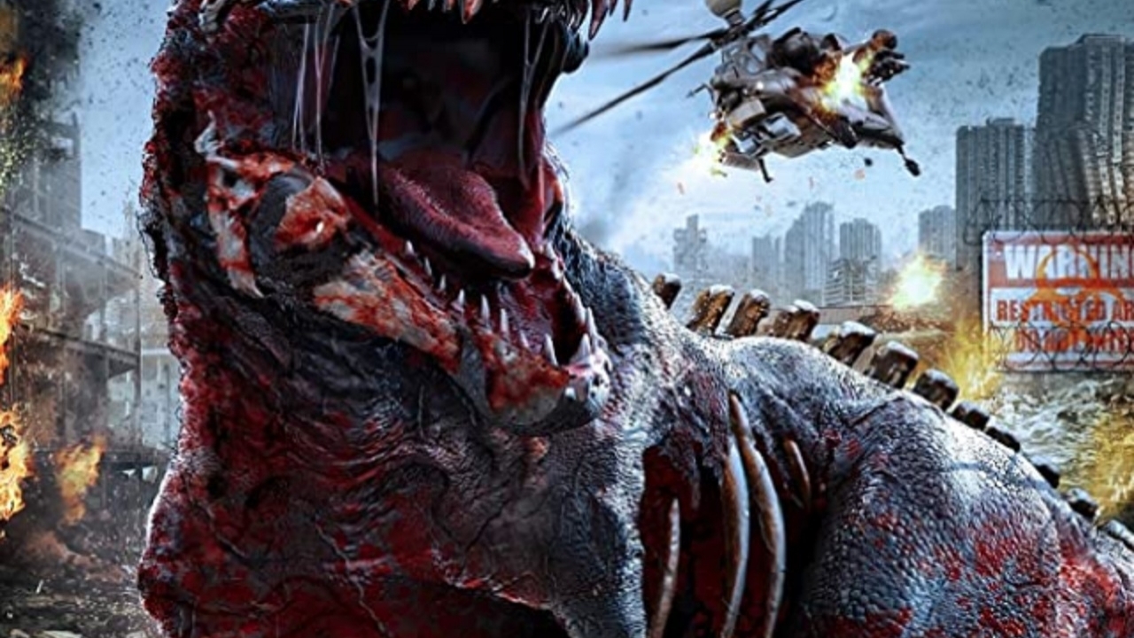 Lachen, gieren, brullen om met ebola besmette T-Rex in trailer 'Ebola Rex'