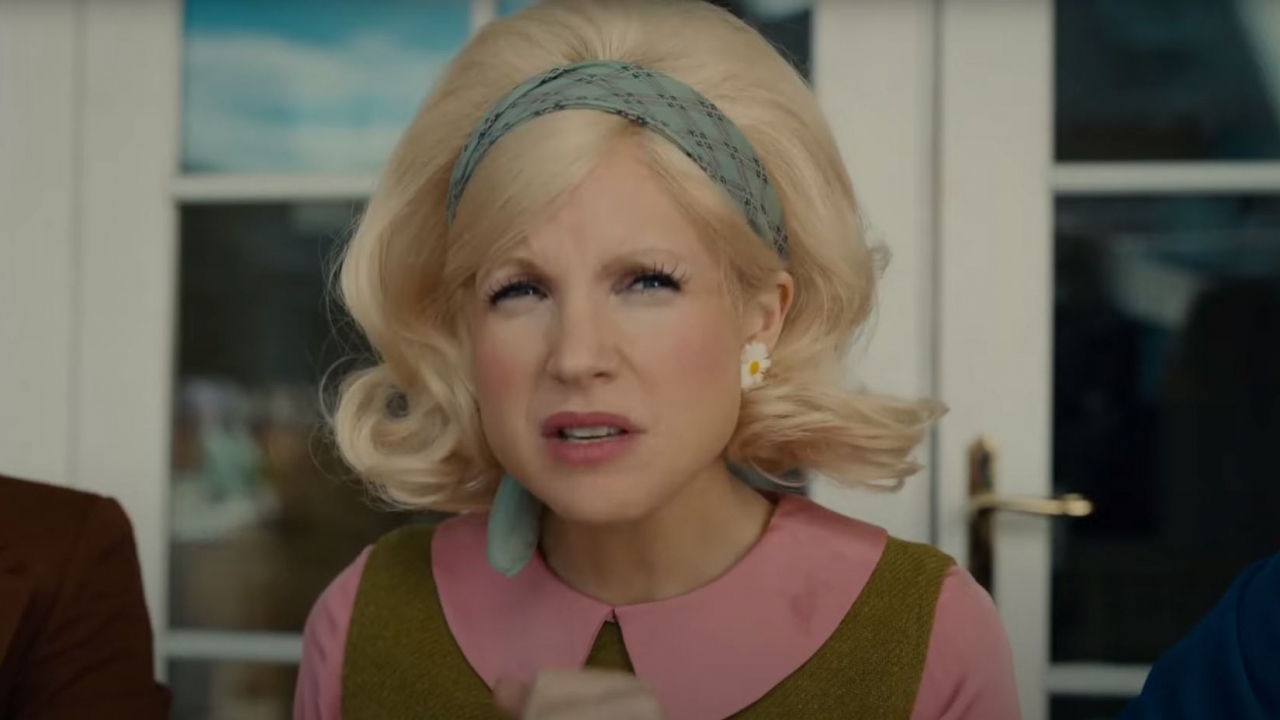 Jessica Chastain is onherkenbaar in trailer 'The Eyes of Tammy Faye'