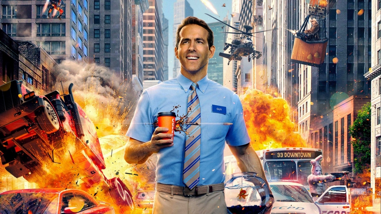 Leuke actiekomedie 'Free Guy' nu ook op Blu-ray voor thuis