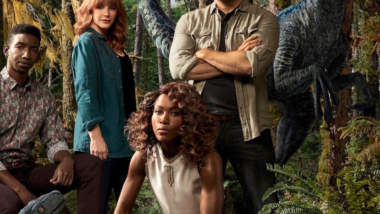 Giganotosaurus maakt jacht op gave foto 'Jurassic World Dominion'