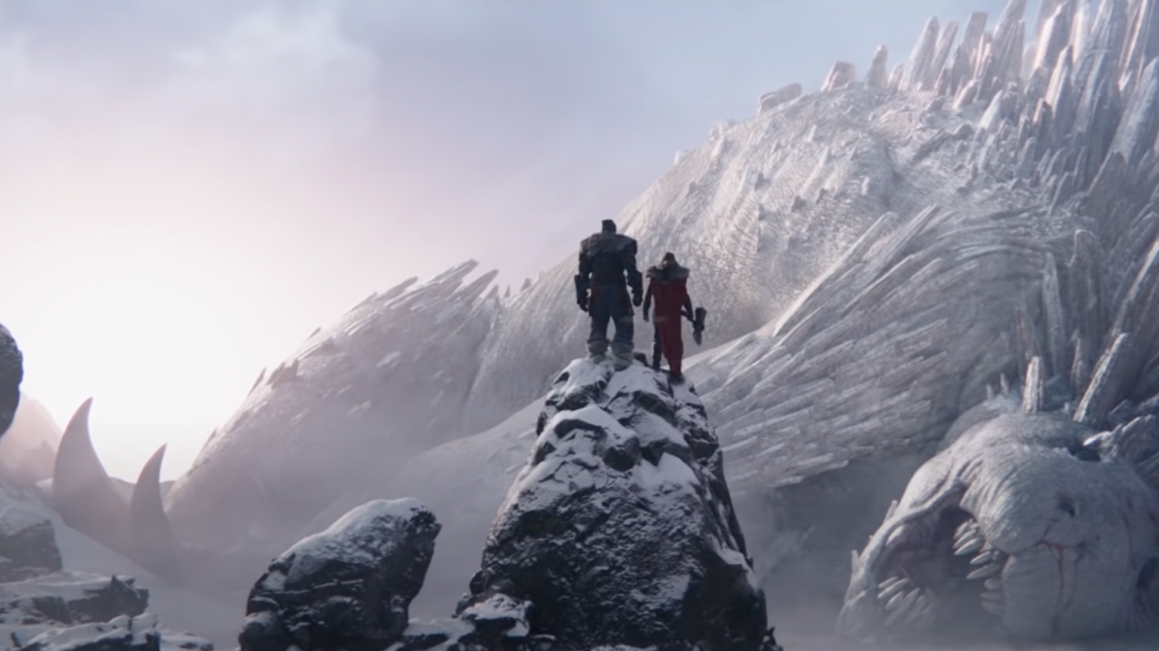 Zeer gave foto's uit 'Thor: Love and Thunder' met Mighty Thor, Zeus en de Guardians!