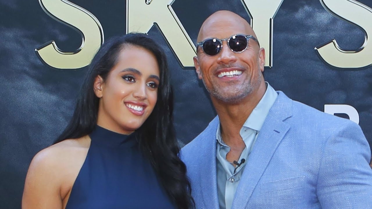 Kritiek op dochter Dwayne Johnson vanwege haar nieuwe 'respectloze' artiestennaam