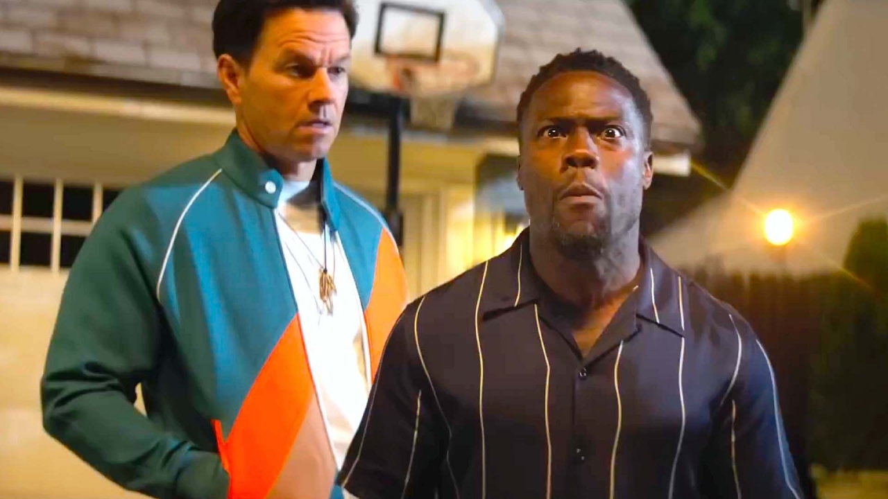 Kevin Hart en Mark Wahlberg feesten erop los in knettergekke trailer 'Me Time'