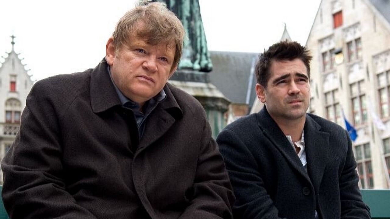 Colin Farrell en Brandon Gleeson op foto's van veelbelovende 'The Banshees Of Inisherin'