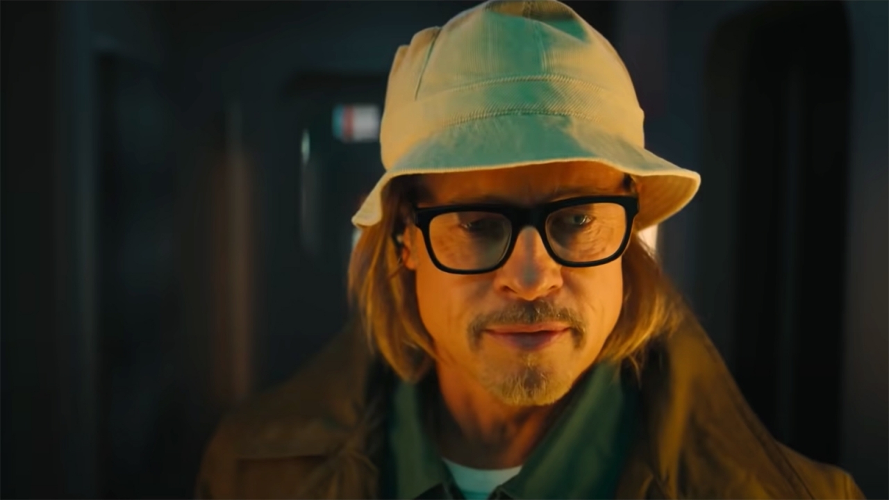 Poster 'Bullet Train' vol huurmoordenaars en Brad Pitt