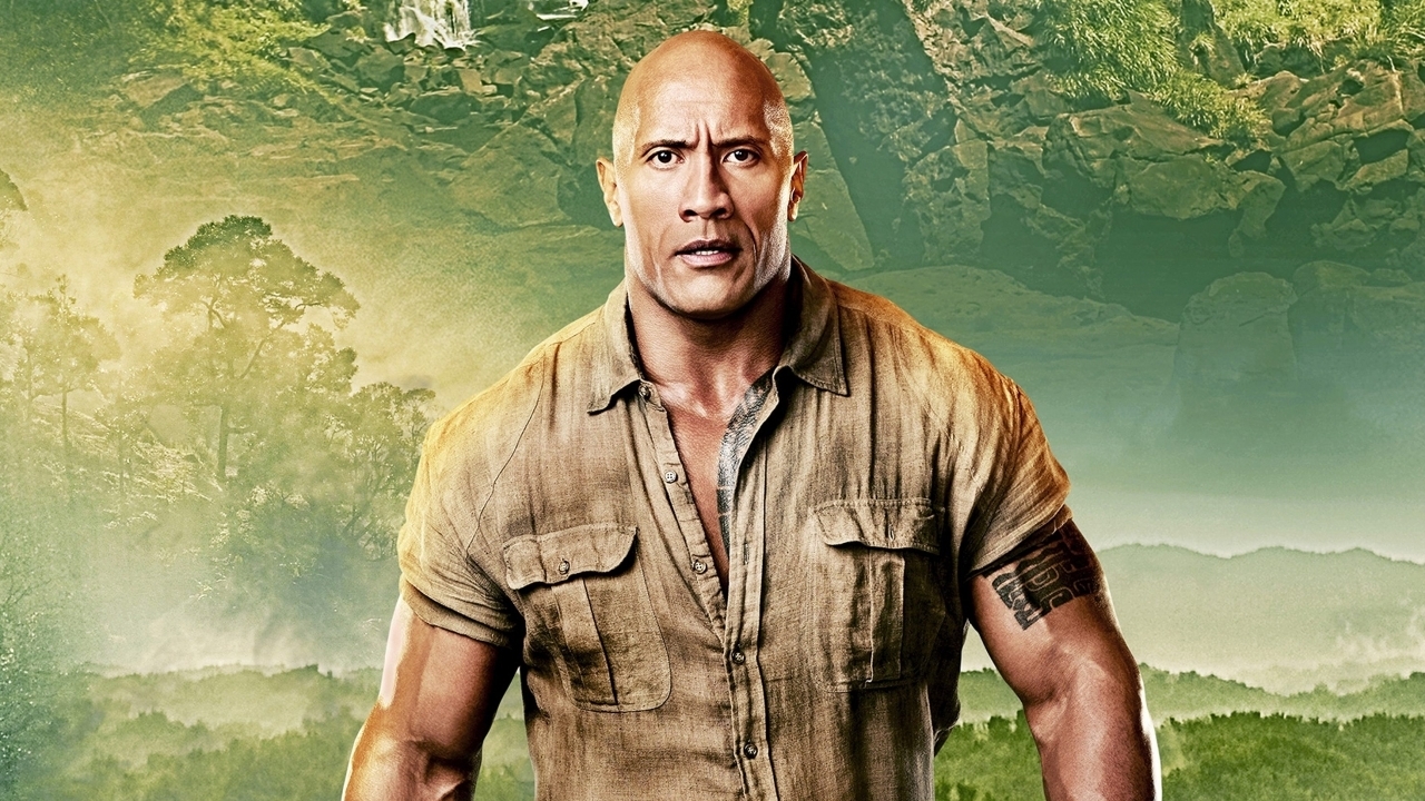 Dwayne Johnson is voorlopig niet van het witte doek af te meppen