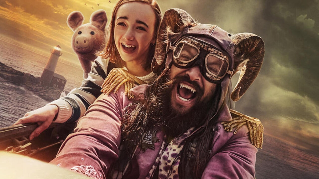 Jason Momoa heeft dikke lol in het maken van nieuwe Netflix-film