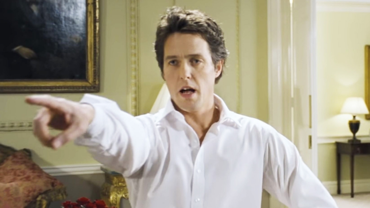 Hugh Grant vond deze iconische 'Love Actually'-scène vreselijk