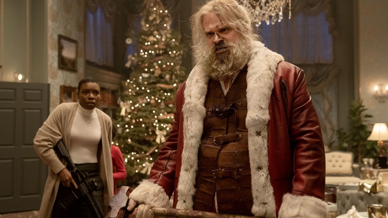 Absurde kerstfilm 'Violent Night' had nog absurder gekund