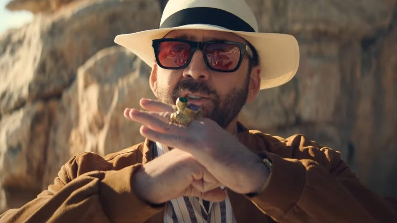 Nicolas Cage heeft een aparte look voor zijn bizarre nieuwe film 'Dream Scenario'