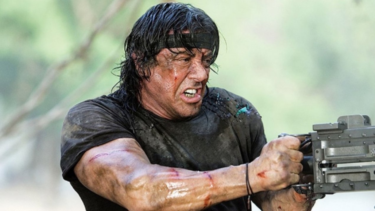 Waarom Sylvester Stallone amper in de 'Rambo'-films praat