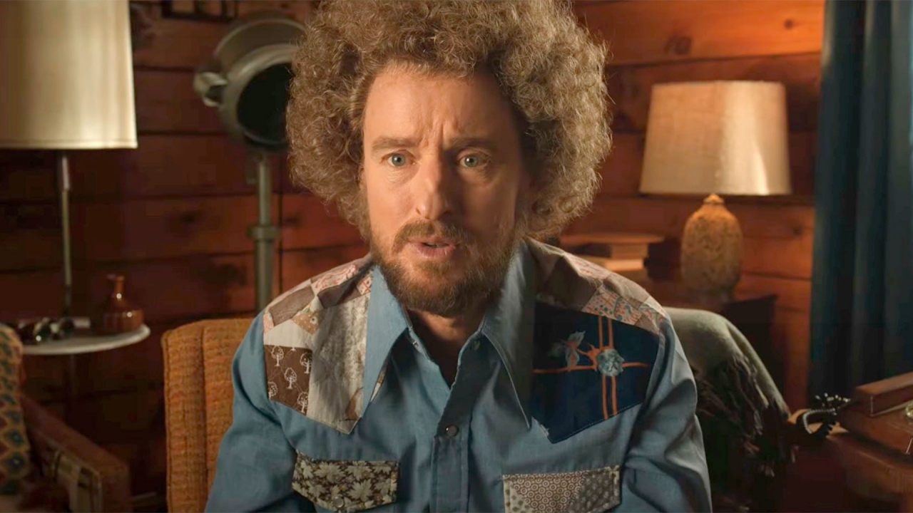 Hilarische poster voor "Bob Ross"-film met Owen Wilson