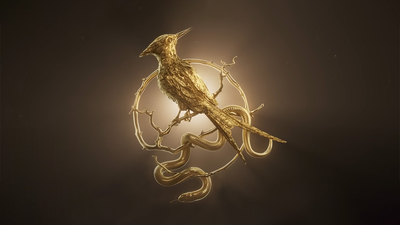 Een vergulde eerste poster voor 'The Hunger Games: The Ballad of Songbirds & Snakes'