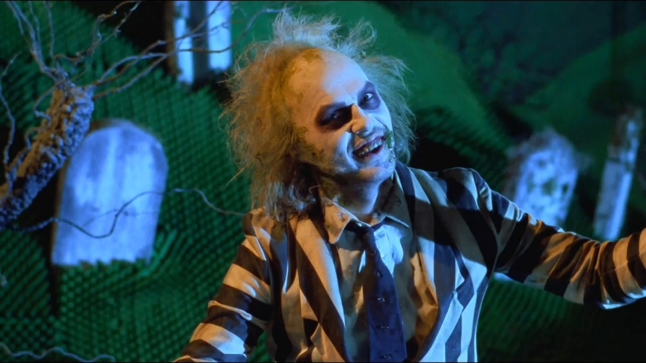 Een grafstemming op de set van 'Beetlejuice 2'