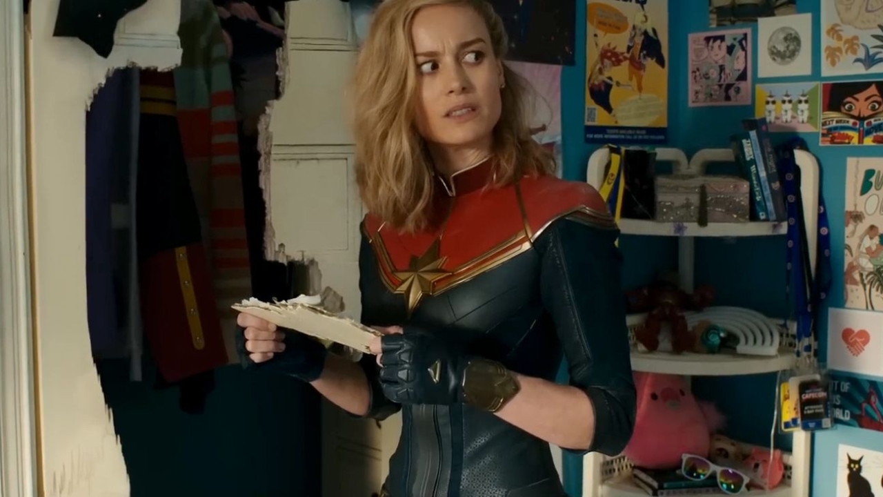 Nieuwe foto 'The Marvels' toont de drie Marvel-heldinnen in hun kostuums