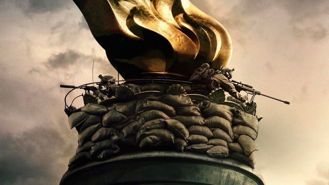 Eerste poster voor futuristische oorlogsfilm 'Civil War' van regisseur 'Ex Machina'