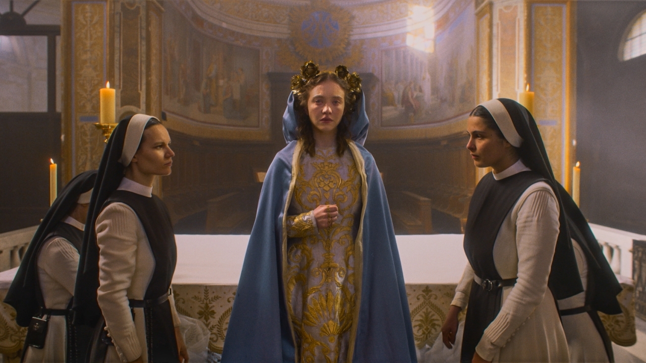 Voordat 'Euphoria'-fans schreeuwden om een horrorfilm, werkte Sydney Sweeney al aan 'Immaculate'