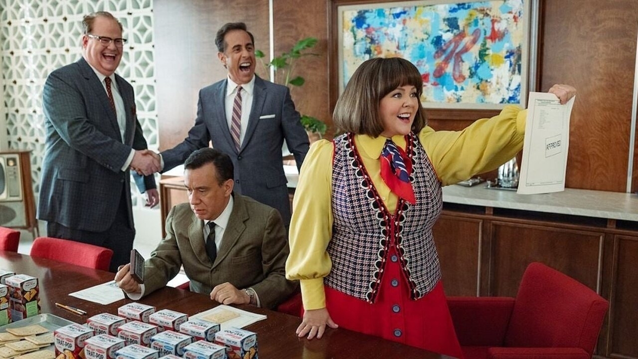 De trailer van 'Unfrosted: The Pop-Tart Story' onthult "een verhaal over ambitie, verraad, suiker en dreigende melkboeren"