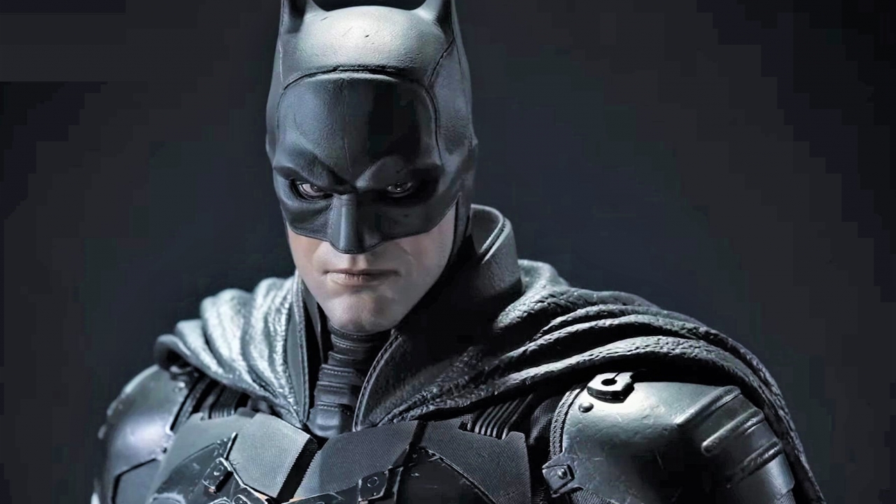 Prachtige blik op het Batman-pak (met witte ogen) in 'The Batman'
