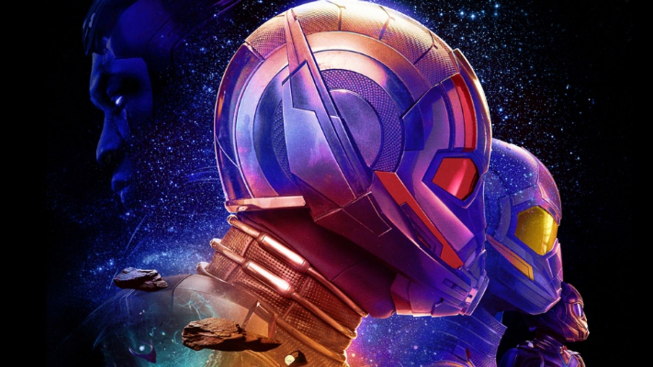 Flitsende nieuwe poster voor 'Ant-Man and the Wasp: Quantumania'