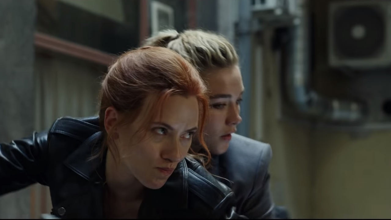 Scarlett Johansson in nieuw superheldenpak op foto 'Black Widow'
