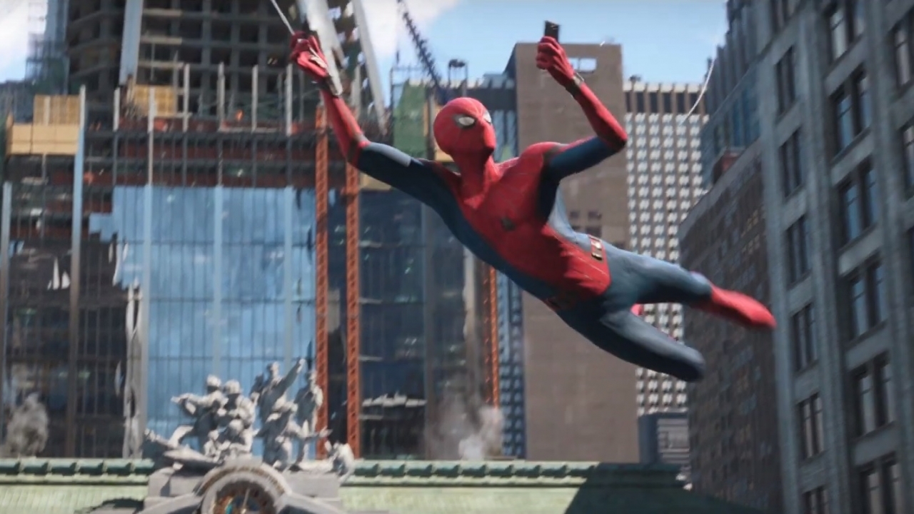 'Spider-Man 3' toont webslingerstunt van Tom Holland en Zendaya