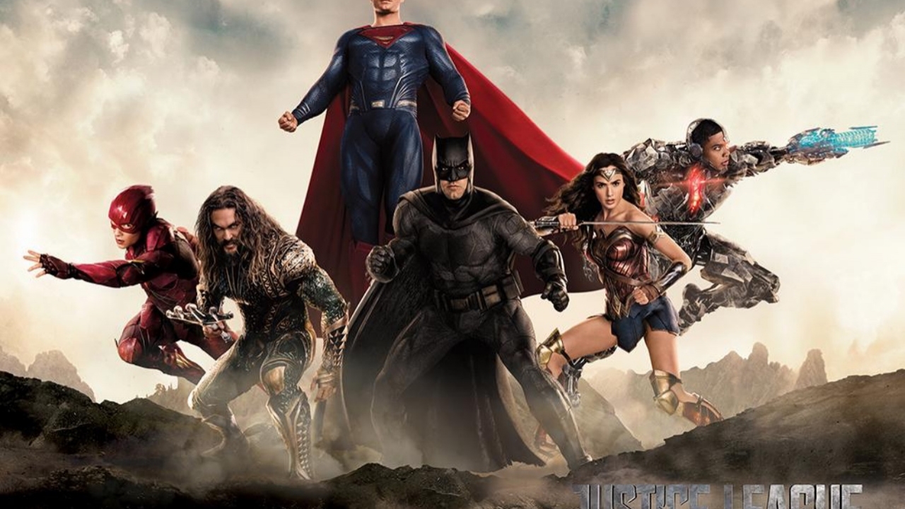 Superman op promofoto 'Justice League'