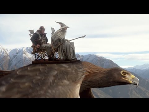 Air New Zealand Hobbit reclamespot