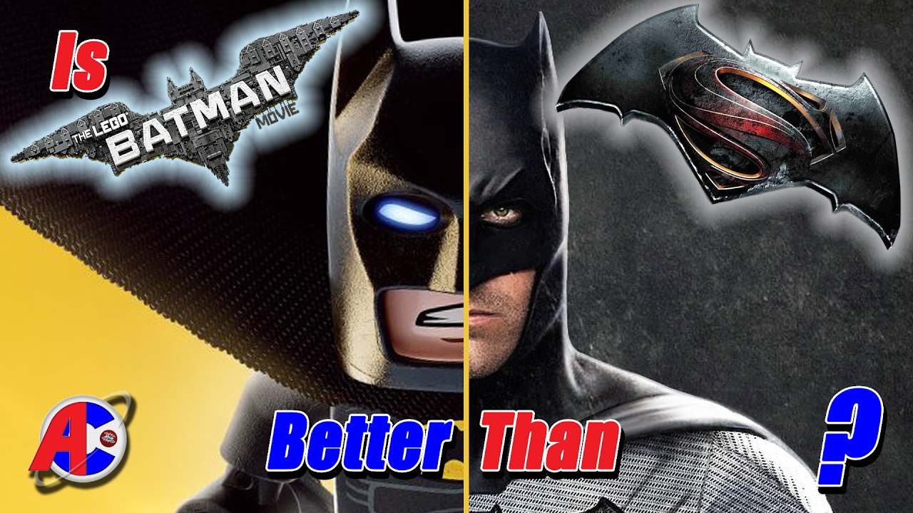 Channel Awesome - Is the lego batman movie better than batman v superman? - awesome comics