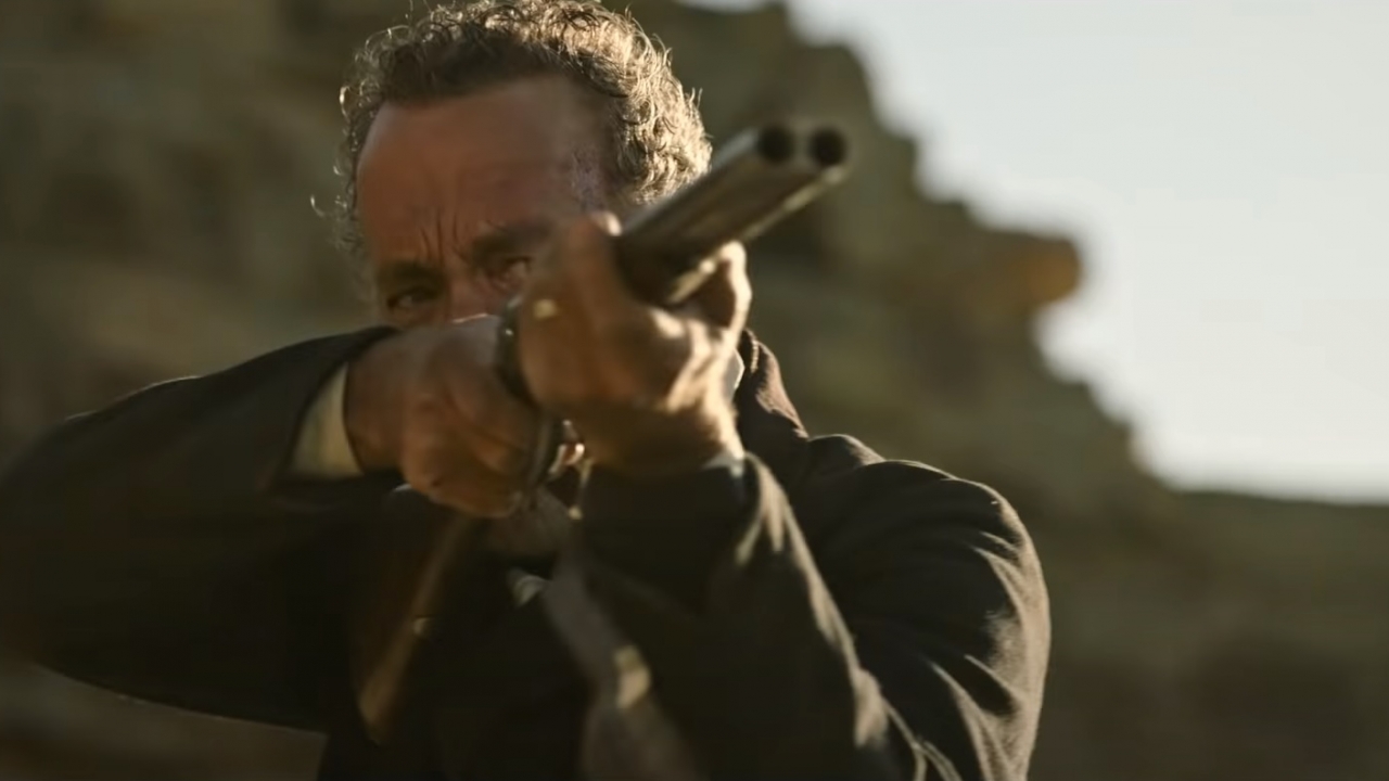 Tom Hanks met geweren in trailer 'News of the World'