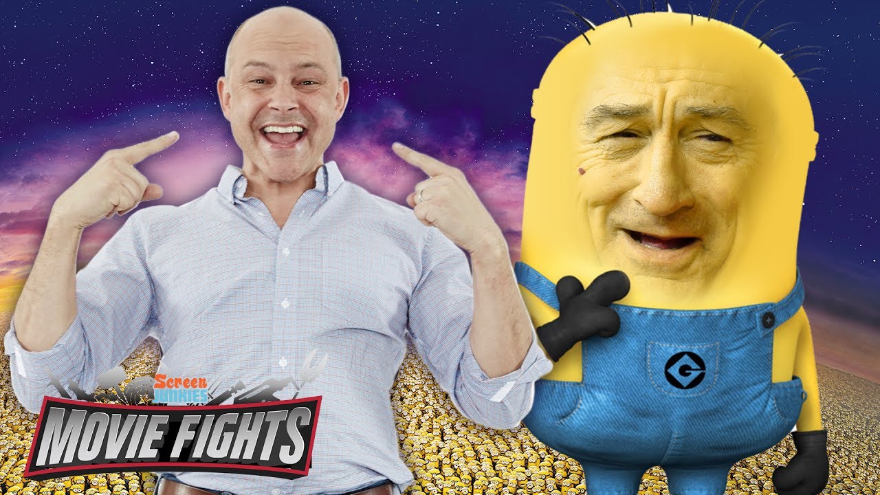 ScreenJunkies - Cast a live-action minions movie (w/ rob corddry!) - movie fights!!