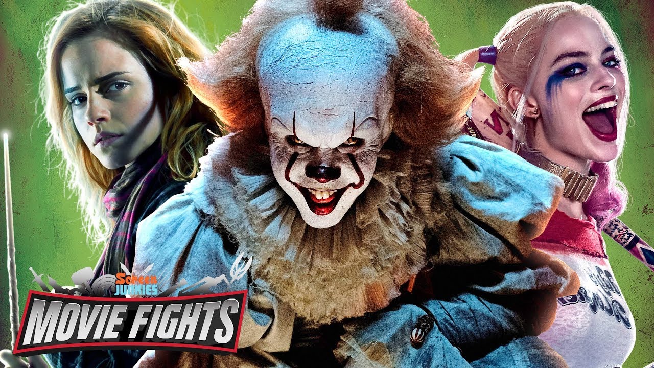 ScreenJunkies - Which franchise would be most improved by adding pennywise? - movie fights debut death match!!