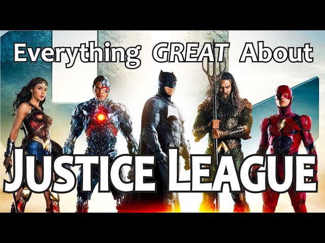 CinemaWins - Everything great about justice league!