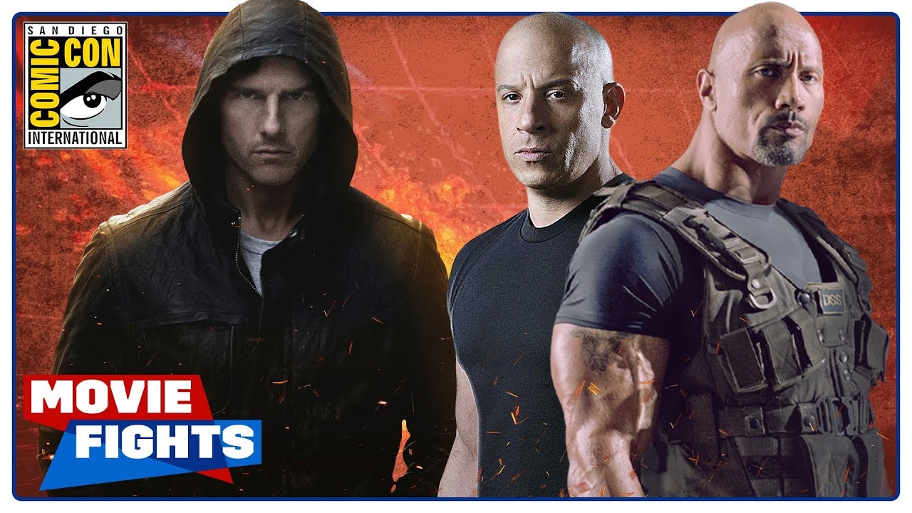 ScreenJunkies - Mission: impossible vs. fast and the furious - movie fights (sdcc 2018 panel)