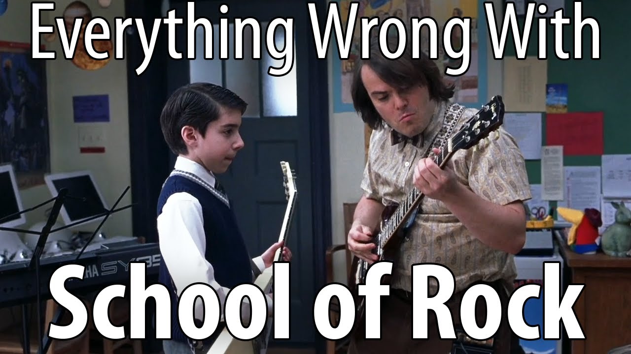 CinemaSins - Everything wrong with school of rock in 16 minutes or less.