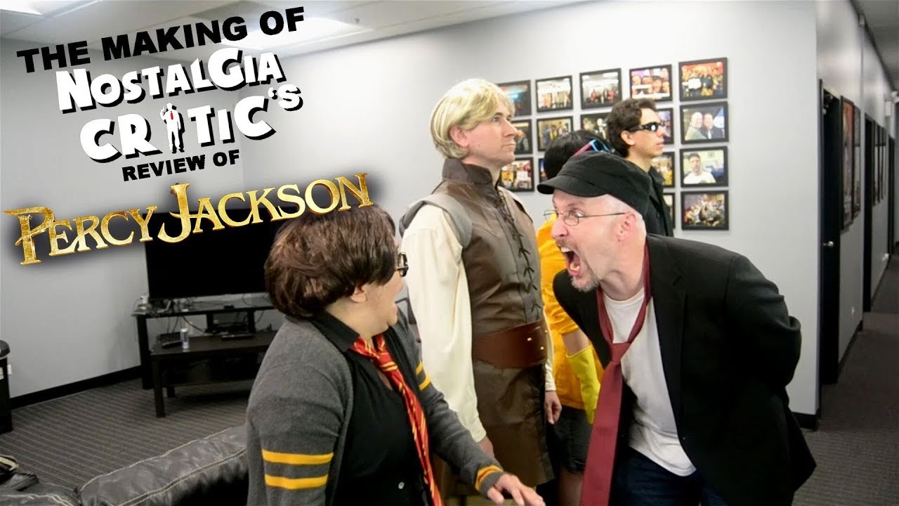 Channel Awesome - Percy jackson and the lightning thief - making of nostalgia critic