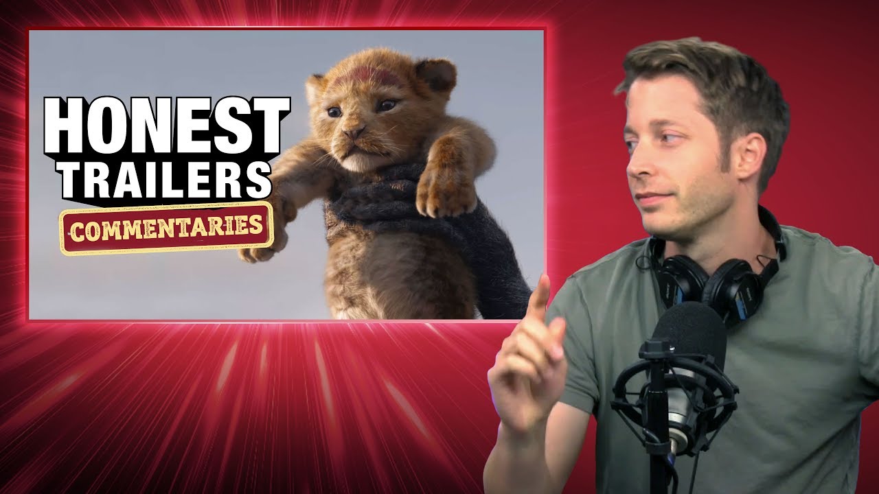 ScreenJunkies - Honest trailers commentary | the lion king (2019)